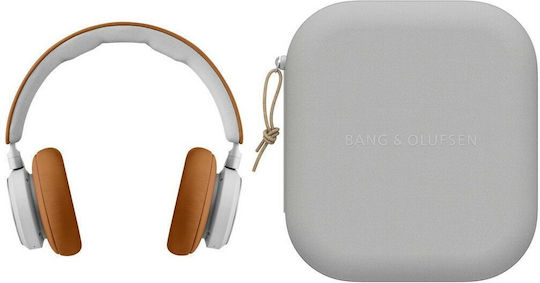 Bang & Olufsen Beoplay HX Ασύρματα / Ενσύρματα Over Ear Ακουστικά με 35 ώρες Λειτουργίας Ασημί / Καφέ