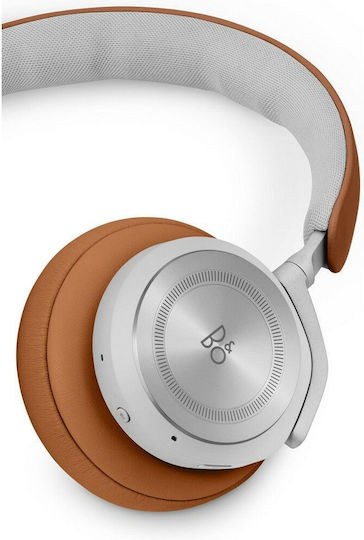 Bang & Olufsen Beoplay HX Ασύρματα / Ενσύρματα Over Ear Ακουστικά με 35 ώρες Λειτουργίας Ασημί / Καφέ