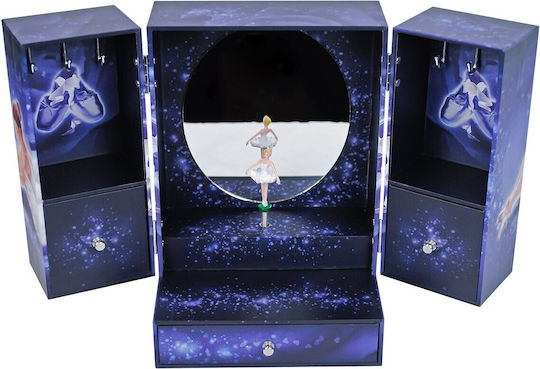 Trousselier Kinder-Schmuckkästchen Ballerina Blau