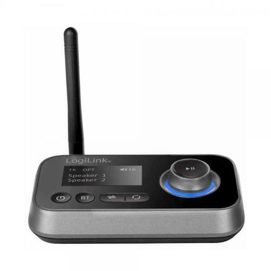 LogiLink Bluetooth 5 Receiver / Transmitter with 3.5mm Jack / Optical Output Ports