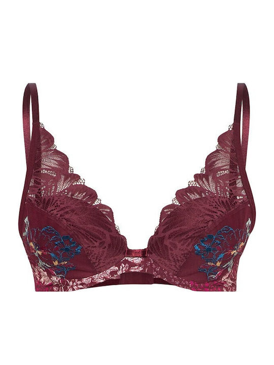 Lavish Spotlight WP Triangle Triangle Bra Underwire Burgundy