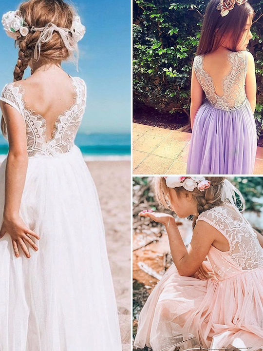 Rochie pentru Copii Fără mâneci Violet