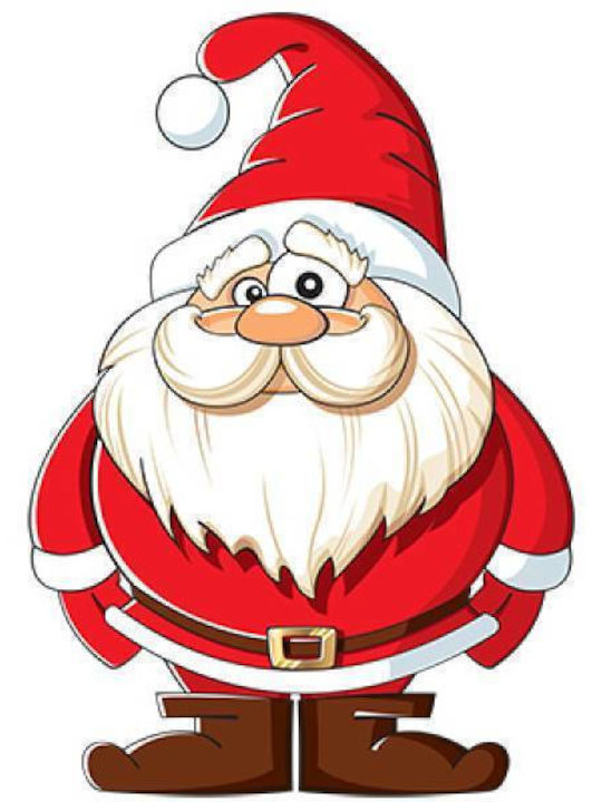 Takeposition Kids Sweatshirt Gray Christmas Santa Claus Cartoon