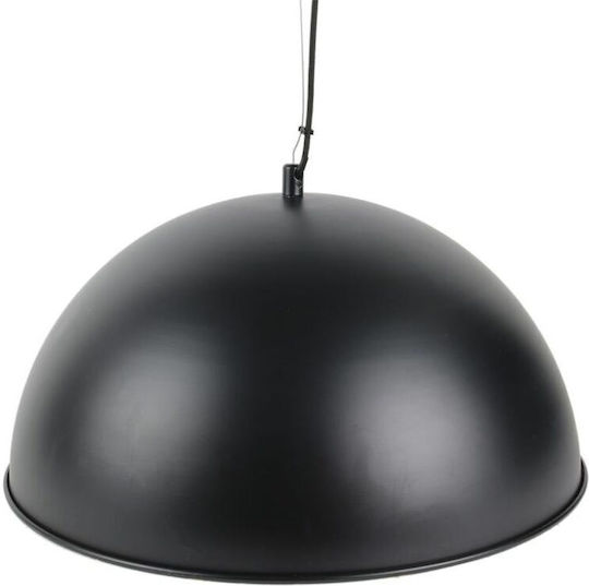 Pendant Light Black Bell with Socket E27 50x50x30cm