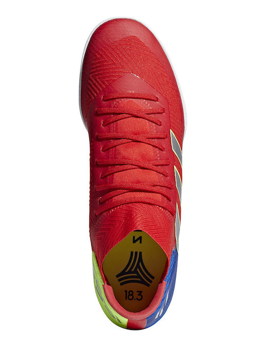 adidas Nemeziz Messi 18.3 Футболни Обувки Зала Червен