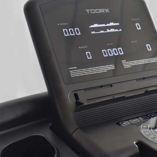 Toorx Experience Plus AC APP Ready 3.0 3.5hp Elektrischer Faltbarer Laufbänder für Benutzer bis 130kg