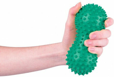inSPORTline Peany Foot Roller Μπάλα Μασάζ Διπλή Πράσινη 15cm