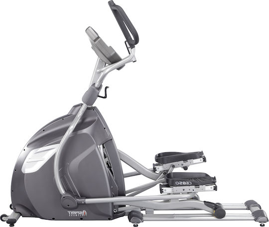 AMILA Elliptical SPIRIT CE 850 Mașină eliptică electromagnetică cu disc 13.5kg pentru utilizatori cu greutate maximă de 150kg