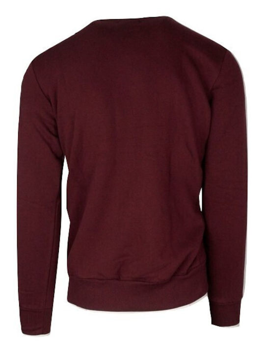 Paco & Co Herren Sweatshirt Burgundisch