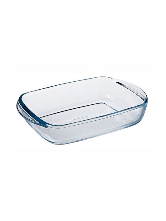 Pyrex Δοχείο Φαγητού Γυάλινο Πράσινο 1.5lt