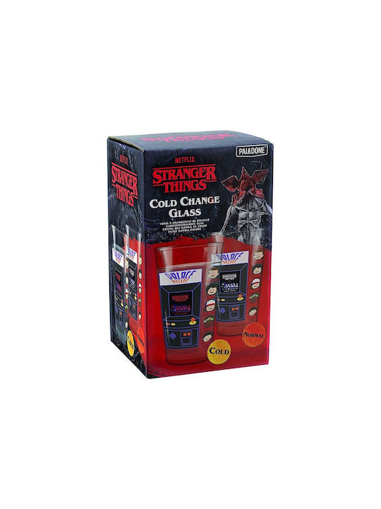 Paladone Stranger Things Pahar pentru apa din Sticlă