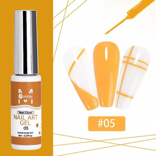 Nail Art Gel Νυχιών Πολύχρωμο