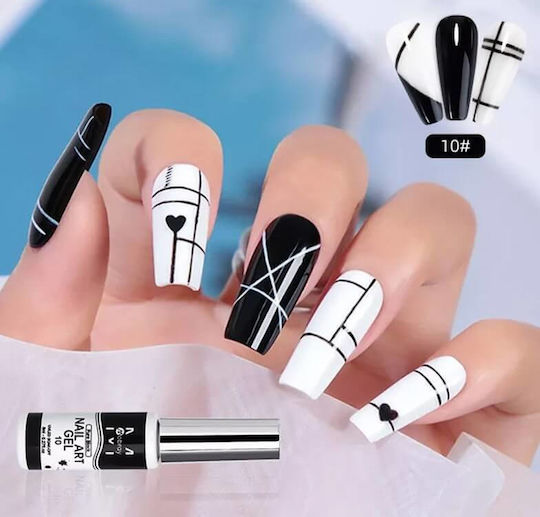 Nail Art Gel Νυχιών Πολύχρωμο