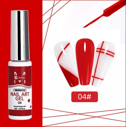 Nail Art Gel Νυχιών Πολύχρωμο