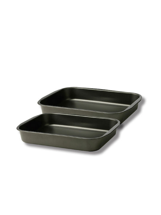 Accademia Mugnano Dolci Tăvi de copt Rectangular Aluminiu cu Strat Antiaderent 25x35cm
