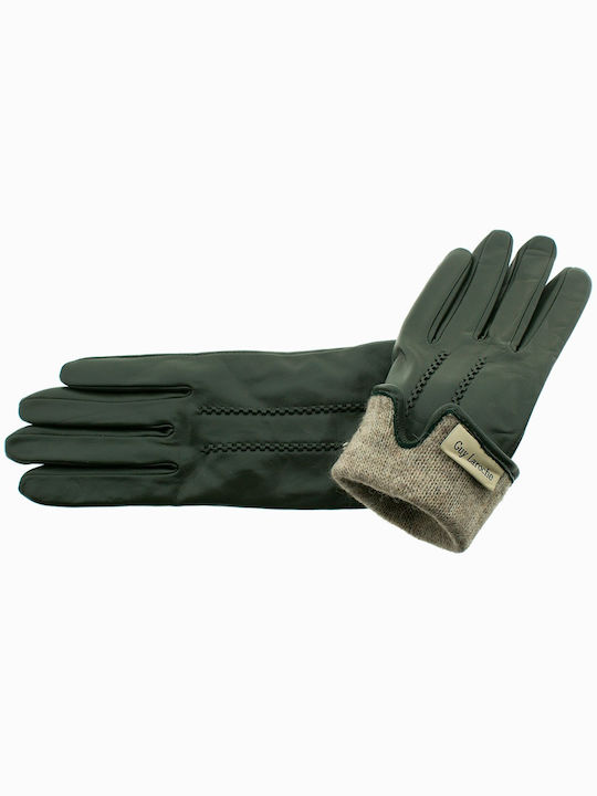 Guy Laroche Πράσινα Γυναικεία Δερμάτινα Γάντια