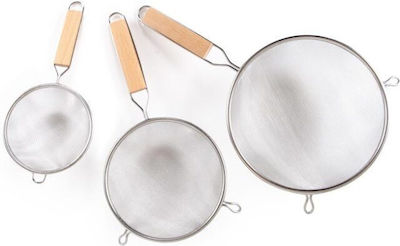 Stainless Steel Colander Tea 3pcs