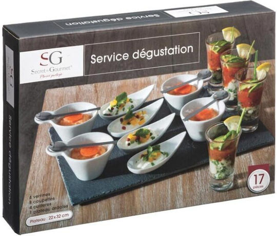 Dessert Tower Stand with Base Black P 32.5xM 32.5cm 13 Pieces