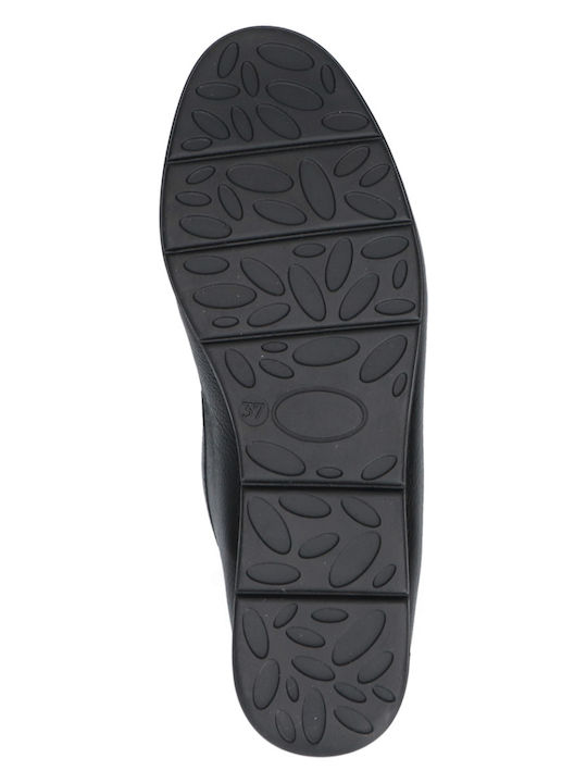 Women's Slip-On Leather Black