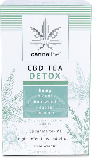 Cannaline CBD Tea Detox 20τμχ