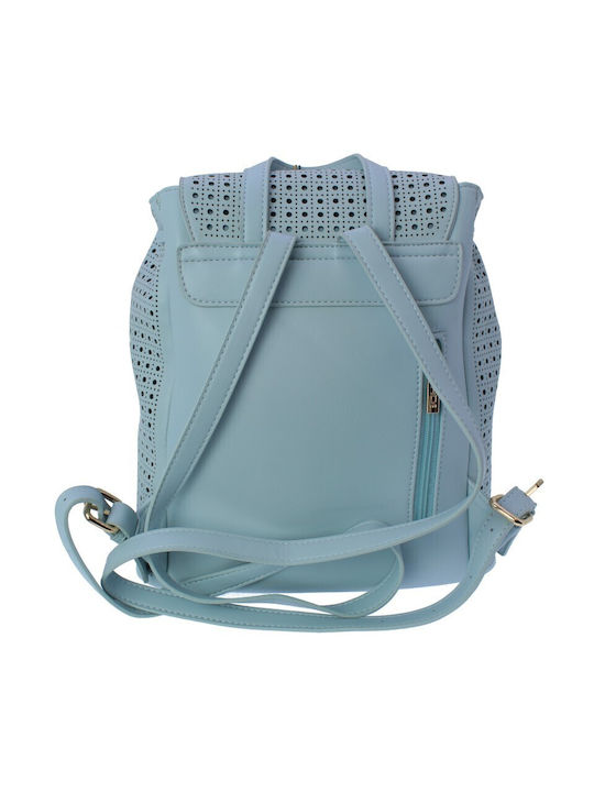 Verde Damen Tasche Rucksack Hellblau