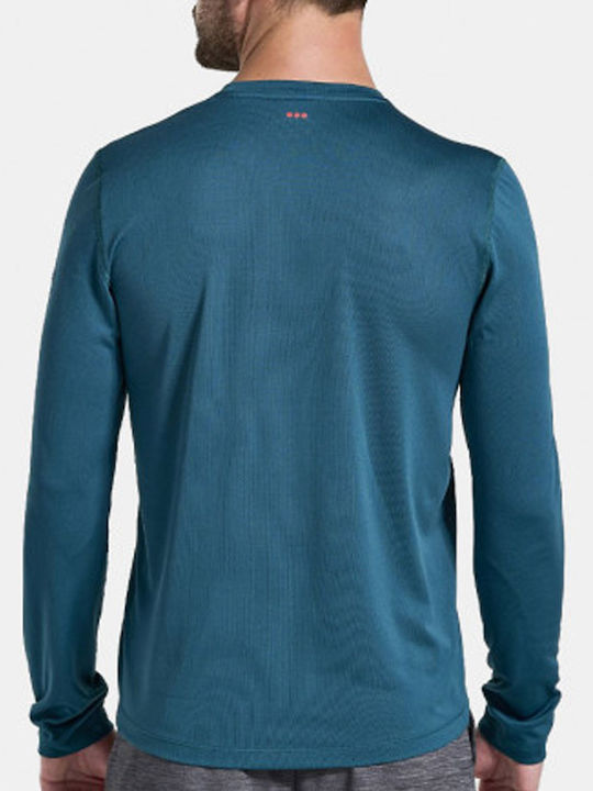 Saucony Stopwatch T-shirt Petrol Blue