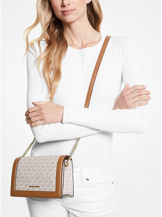 Michael Kors Din piele Geantă de damă Crossbody Albă