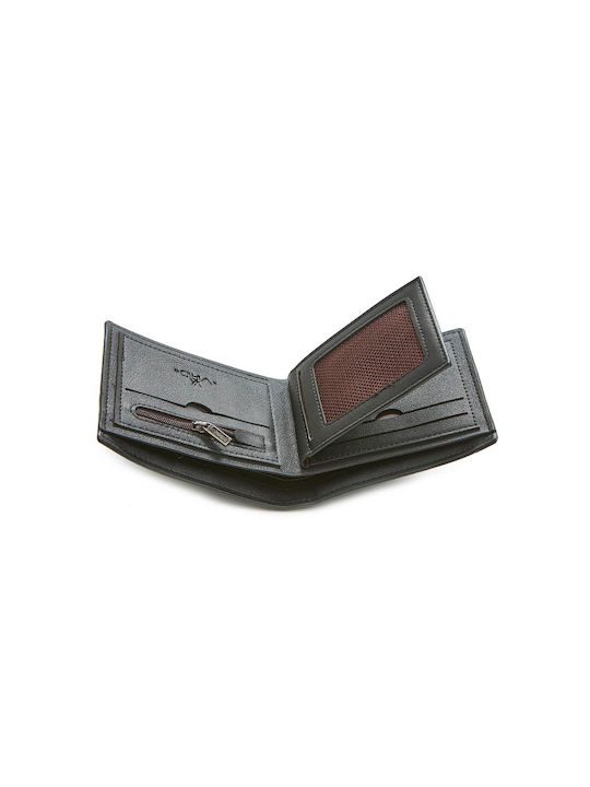 Verde Men's Wallet Black