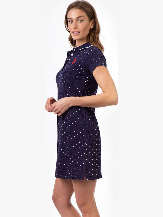 Лятна Mini T-shirt Рокля Синя