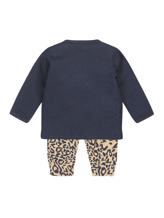 Dirkje Kids Set with Pants Winter 3pcs Blue