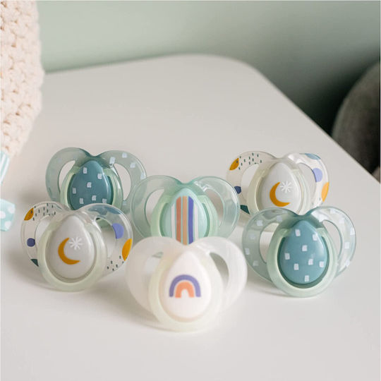 Tommee Tippee Suzete ortodontice Silicon pentru 6-18 luni 6buc