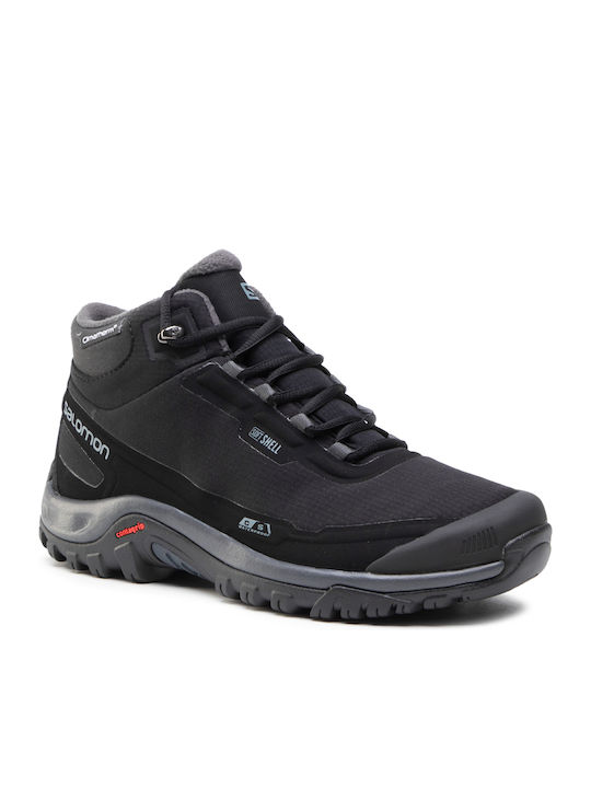 Salomon Shelter CS Men's Hiking Waterproof Boots Black / Ebony