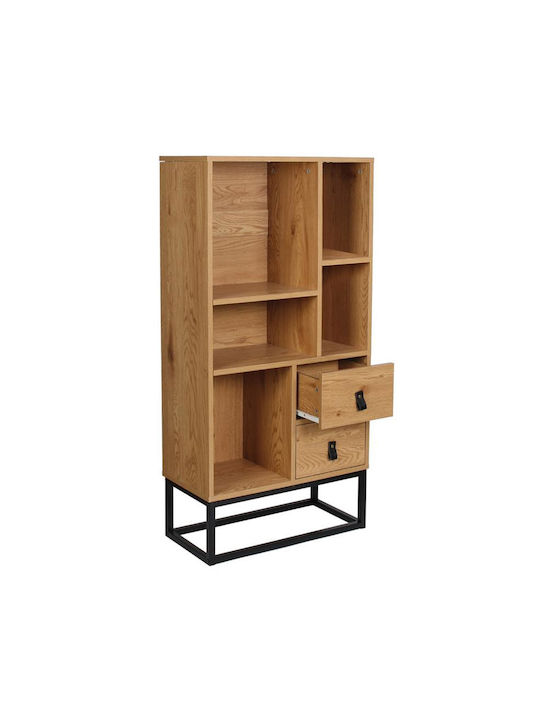 Βιβλιοθήκη Καφέ 60x29x120εκ.