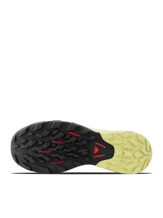 Salomon Outpulse Ανδρικά Ορειβατικά Παπούτσια Black / Leek Green / Poppy Red