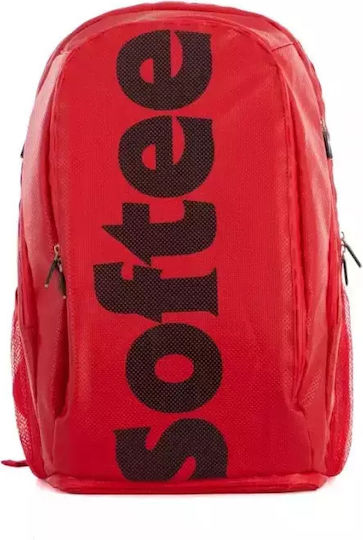 Softee Carburo Tennis Tasche Rucksack Padel 1 Schläger Rot