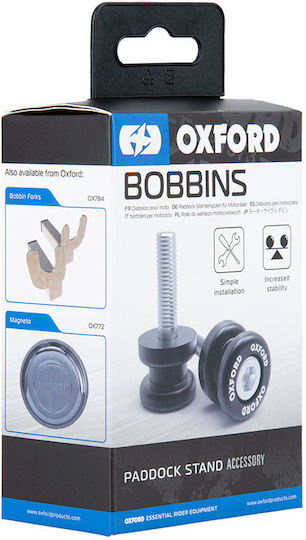 Oxford Swing Arm Adapter Μοτοσυκλέτας in Black Color OX787