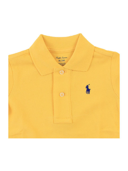 Ralph Lauren Kinderpolo Kurzarm Gelb