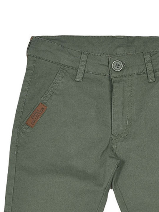 Funky Boys Fabric Trouser Green