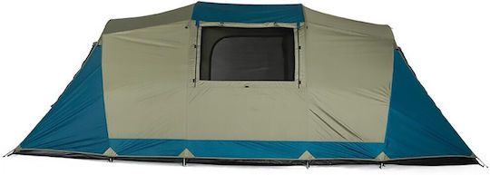 OZtrail Seascape Dome Camping Tent Blue With Double Cloth 3 Seasons For 10 People 565x270x200cm