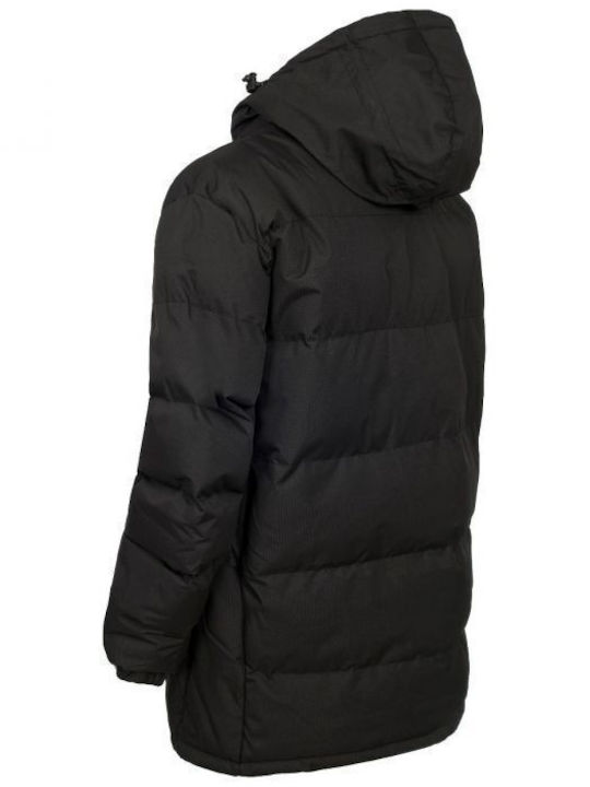 Trespass Herren Winter Jacke Puffer Schwarz