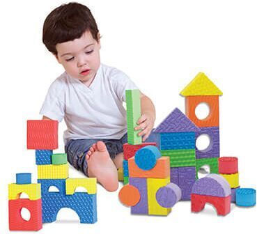 Edushape Τουβλάκια για 2+ Ετών 80τμχ