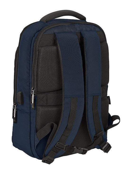 Safta Mochila Portatil Navy Μπλε