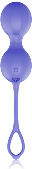 Fun Factory Dumas Ασύρματες Κολπικές Μπάλες με Δόνηση Vibrating Kegel Beads Remote Control Purple