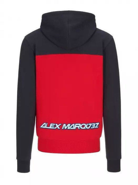 HOODIE JACKET DUAL HONDA AM73 2028004 | DUAL HONDA ALEX MARQUEZ