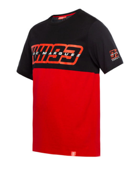 TRICOU MM93 BICOLOR BLACK N' RED 1933008| MARC MARQUEZ