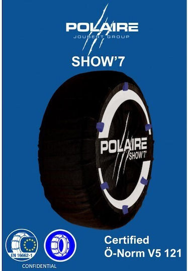 Polaire Show 7 No 89 Αντιολισθητικές Χιονοκουβέρτες Αυτοκινήτου 4x4 2τμχ