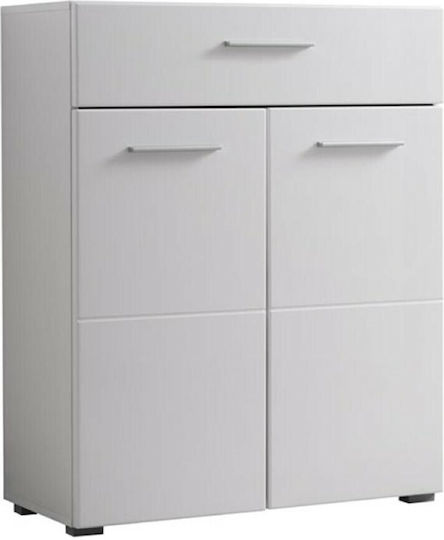 Μπουφές Beny mit Schubladen White / White Lacquer 79x35x97.5cm