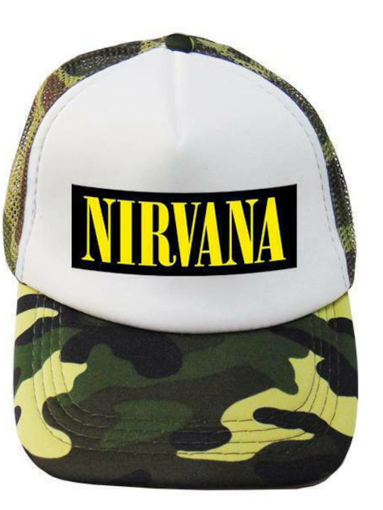 Men's Trucker Cap Khaki Camo