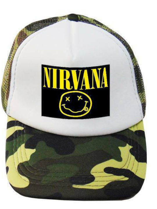 Men's Trucker Cap Khaki Camo