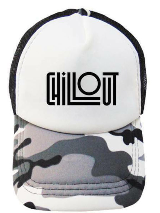 Jockey cu plasă Gri Camuflaj